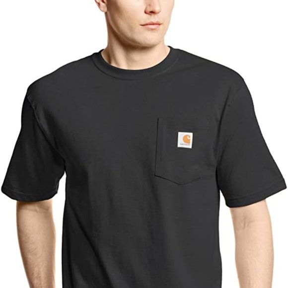 Carhartt Other - Carhartt Men's K87 Workwear Short Sleeve T-Shirt Large Black